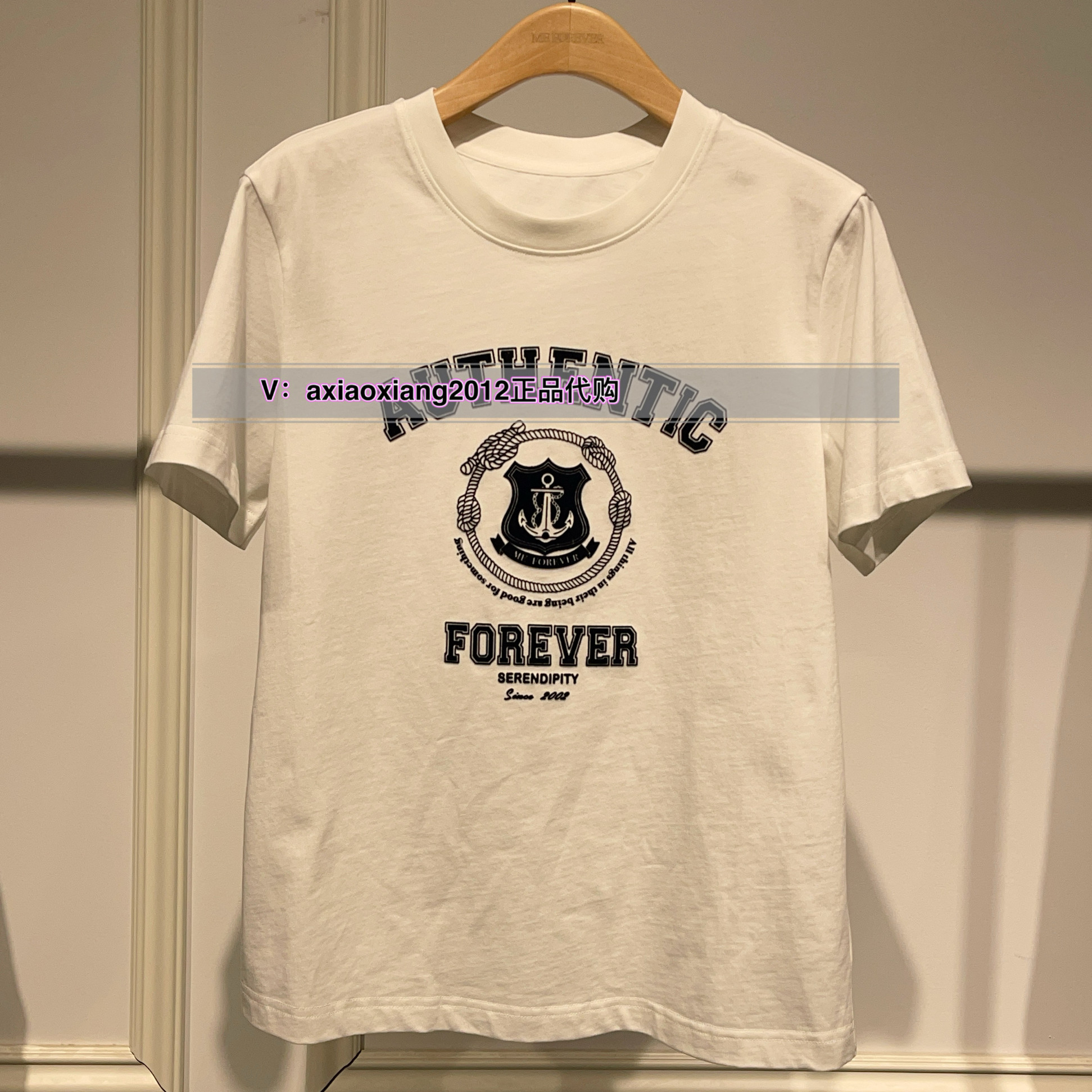 ME FOREVER真我永恒2025春款百搭T恤2516B22093吊499