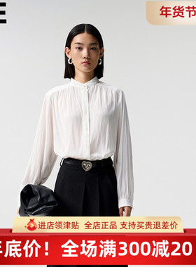 ME FOREVER真我永恒2024秋装衬衫中款衬衫-2434B42180吊牌599