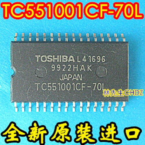 随机存储器 TC551001CF-70L  进口TOS  SOP32 脚 TC551001CF-70L