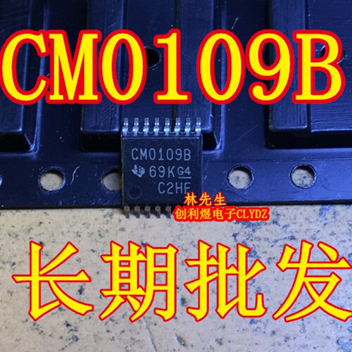 CM0109B 69K G4 C2HE 进口TI  TSSOP-16脚 密脚 CM01098