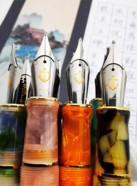 特粗双层长刀书法尖纯手工打磨