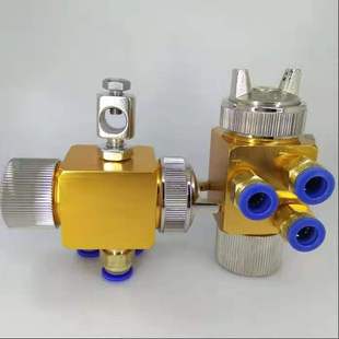 及高仿明治噴槍1.3口徑噴嘴 吸塑機(jī)噴頭A100原裝 霧化好自動(dòng)噴漆槍