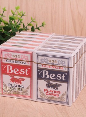12副 Best密蜂555扑克 休闲娱乐扑克德州扑克 Best Playing Cards