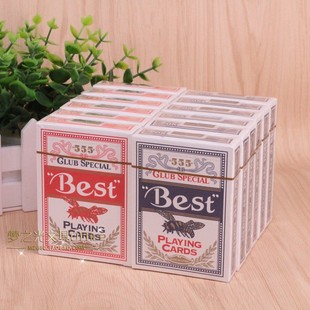 12副 Best密蜂555扑克 休闲娱乐扑克德州扑克 Best Playing Cards