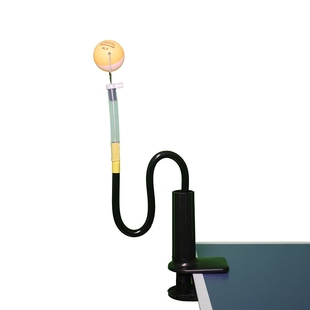 桌夹黑杆实用版 NEWSTATION乒乓球练球器 手法定型 训练器 发球器