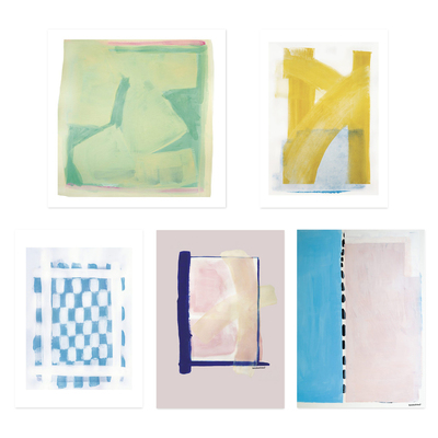 丹麦抽象艺术客厅卧室餐厅装饰画