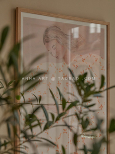 ANNA丹麦设计Sofia Lind艺术海报北欧客厅卧室餐厅家居装饰画画芯