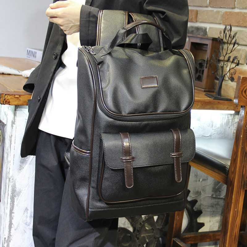 2026韩版双肩包户外通勤电脑背包出差旅游包大容量登山包潮书包