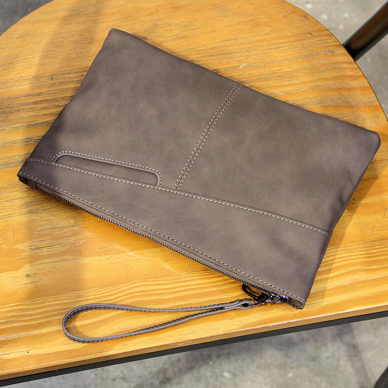 2026新款男士手拿包日常休闲手抓包男生腋下夹包个性潮流街头小包