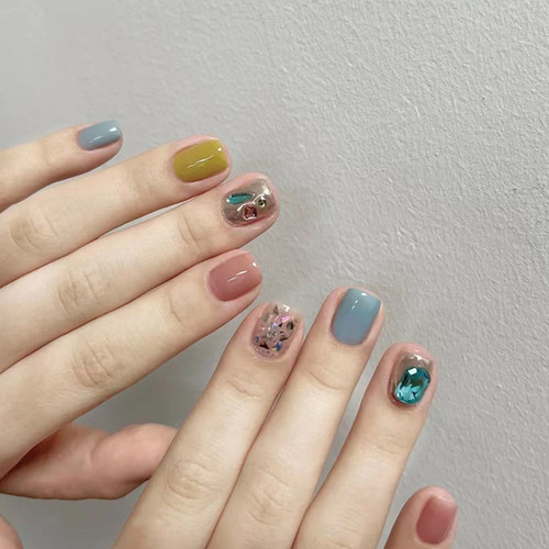 穿戴甲美甲贴片假指甲