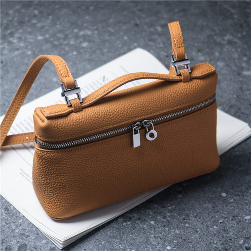 饭盒包小方包togo纹牛皮