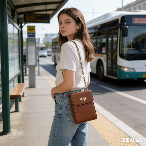 26简约真皮女手拎包牛皮斜挎包