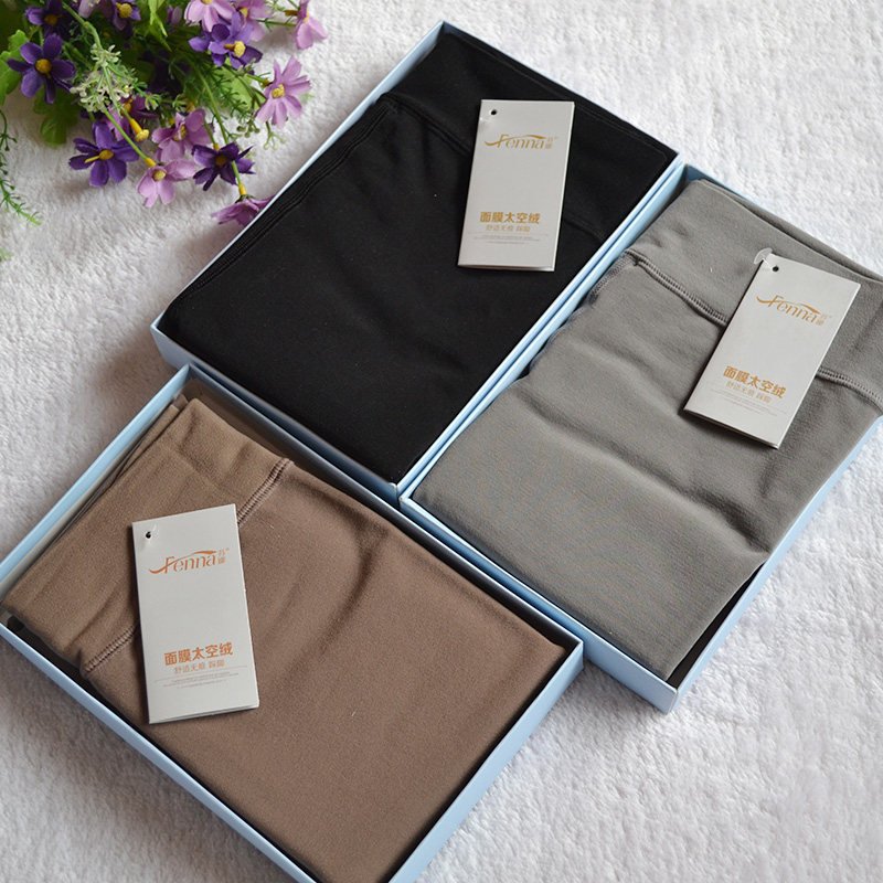 芬娜801龙抓毛薄绒一体裤踩脚春秋面膜中厚肤色连裤袜802加肥803