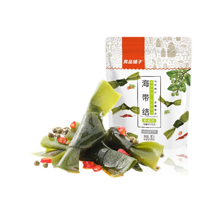 【79元任选15件】良品铺子海带结150g海带丝即食海鲜自选零食