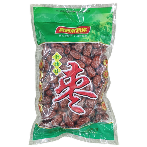 真的常想你健康红枣1500克特级枣实惠袋免洗新疆若羌灰枣即食煲汤