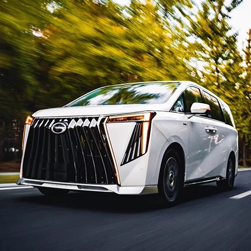 适用于广汽传祺E9大师版改M8宗师款大包围中网前杠后杠尾翼保险杠