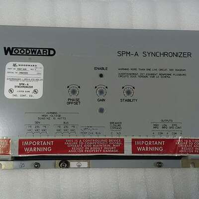 议价-WOODWARD 9907-028 SPM-A SYNCHR