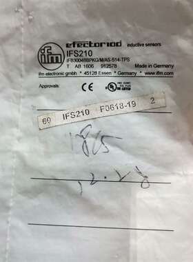 议价-易福门IFS210易福门接近开关