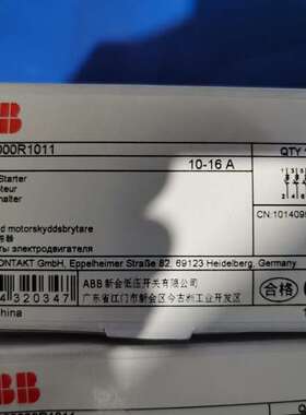 全新/二手，议价-全新原装A/BB MS116-16电动机保护断路器，10