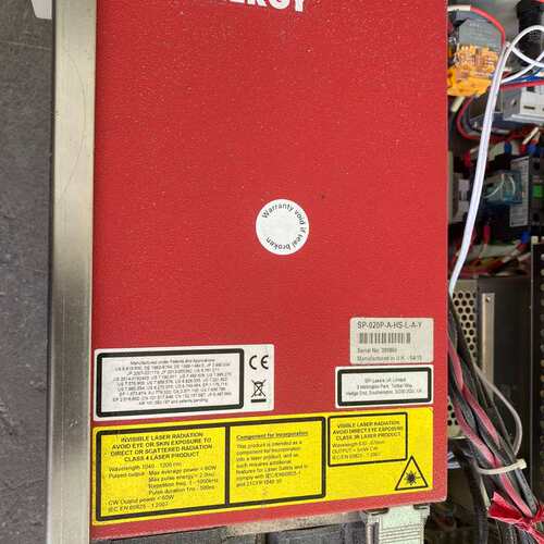 SPI激光器G4，型号SP-020P-A-HS-L-A-Y