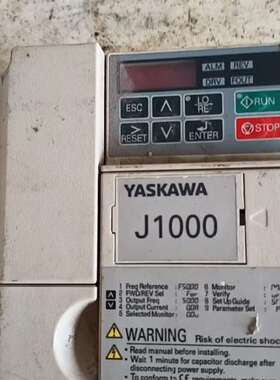 议价-安川变频器CMRJBBA001BBA 1.5kw 230v拆