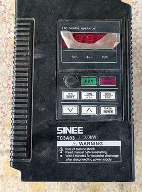 议价-正弘3kw变频器拆机TC3A03，外壳坏了，主