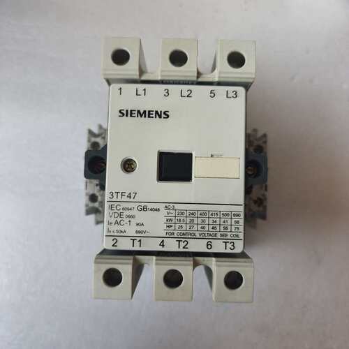 西门子接触器3TF47 44-0XM0，全新原装，带原装，