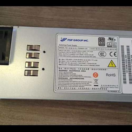 议价-新华三H3C PSR800-12A 800W电源 原装拆机