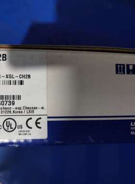 议价-全新原装LS产电PLC模块XGL-CH2B