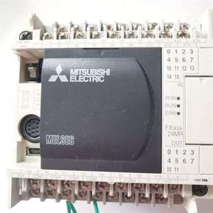 拆机三菱PLC 成色如图 FX3GA 功能 24MR 议价