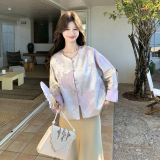 【新款】紫罗兰新中式外套B208-268008-P150K268，女装短外套，浙宝208