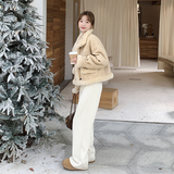 【现货】数据好加厚两面穿皮毛一体外套B208-8057-P185K278，女装短外套，浙宝208