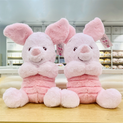 名创优品毛毛季皮杰小猪公仔