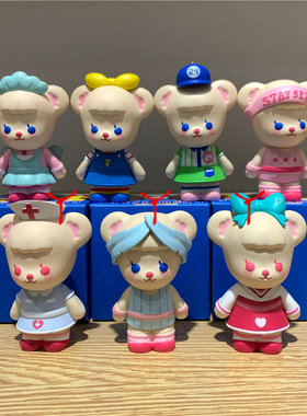 MINISO名创优品LADY FLORA芙儿小姐奇萌泰迪代盲盒摆件