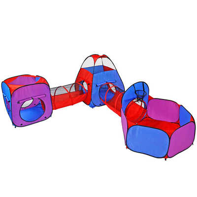 公主三件套爬行隧道玩具