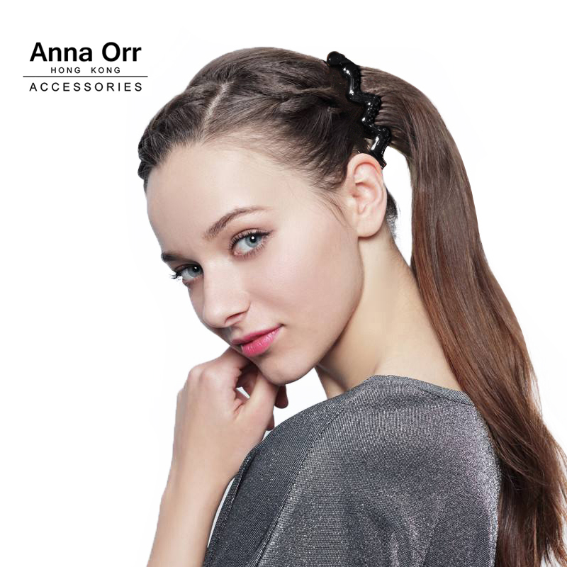 AO品牌波浪形香蕉夹马尾夹发量少