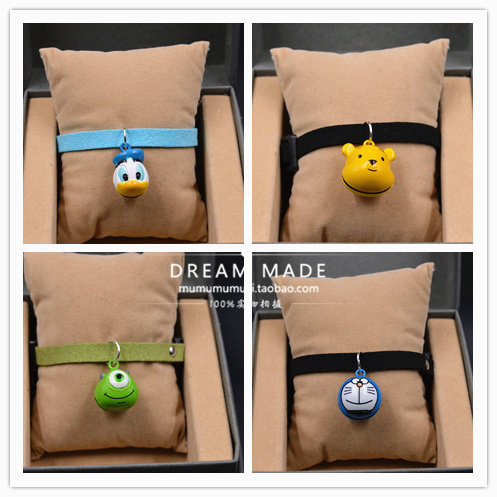 狗狗猫咪挂脖铃铛项圈兔子法斗