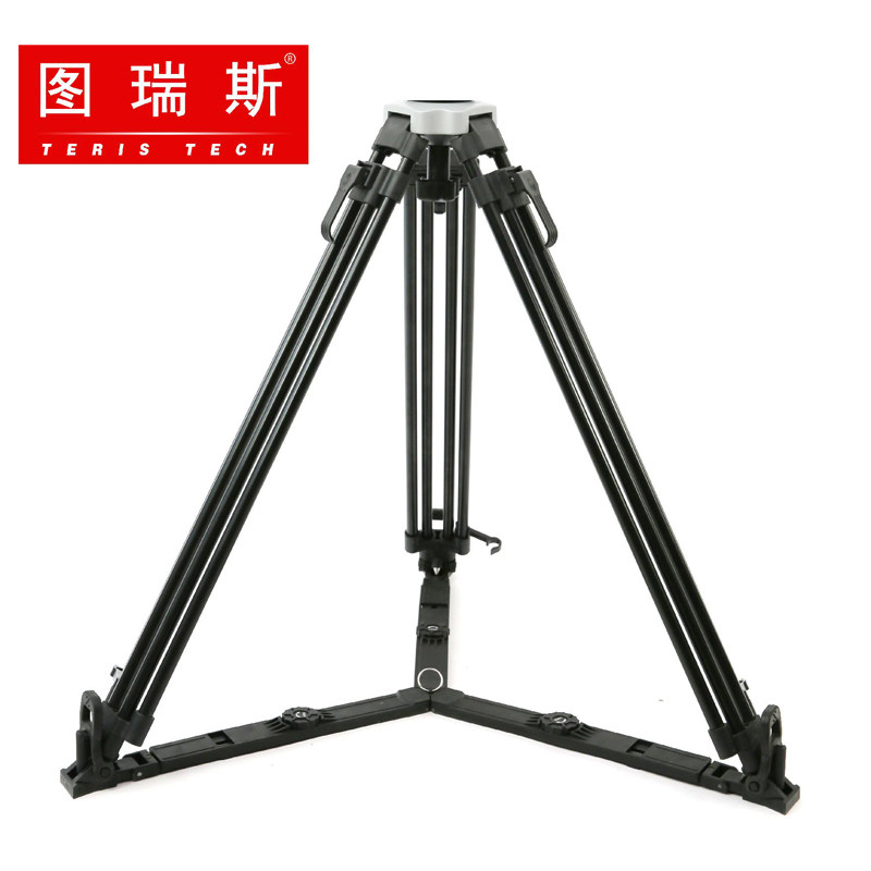 TERIS/图瑞斯TS-416AL/TS-416L铝合金三脚架75毫米球碗三角架