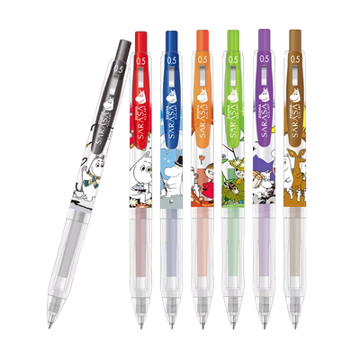 斑马牌按动中性笔JJ15姆明限定