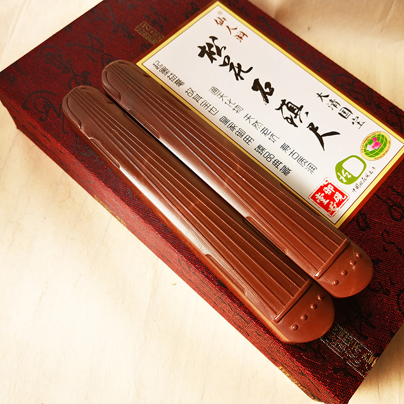 松花石古琴造型老坑御砚堂镇纸