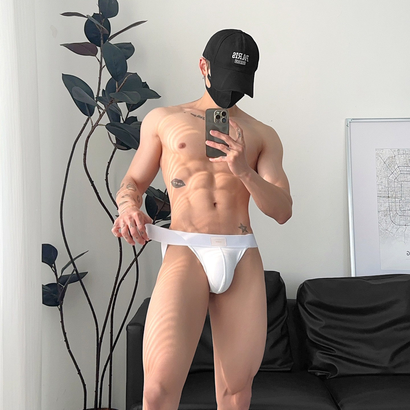 男士内裤双丁低腰性感提臀包邮