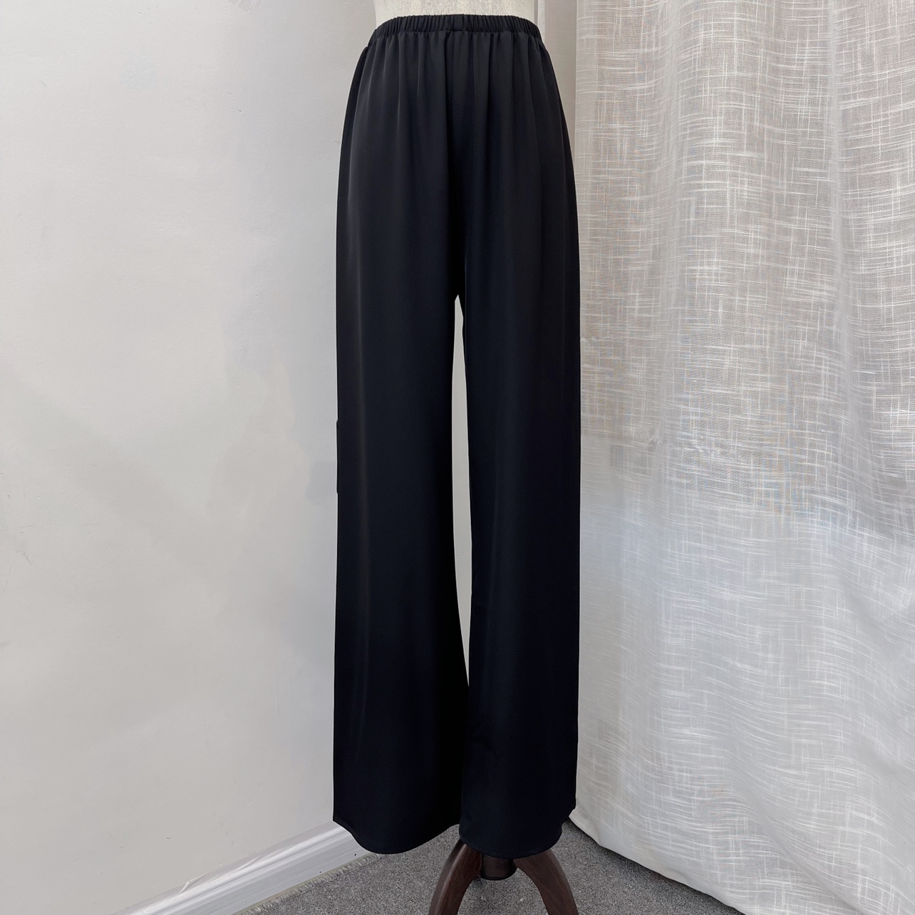 wopp 夏季高腰通勤阔腿裤the rw22ss黑白春夏升级版空气神裤