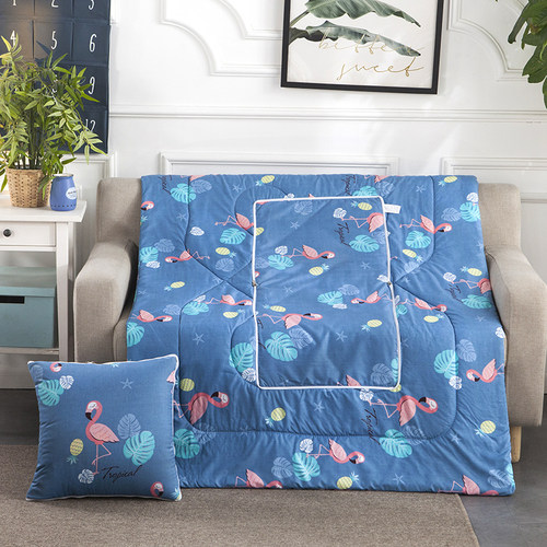 两用多功能沙发汽车抱枕被子