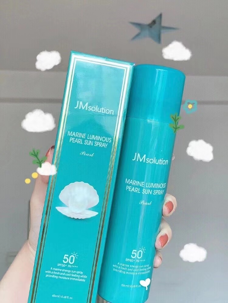 JM防晒喷雾180ml SPF50高保湿清爽舒适不油腻