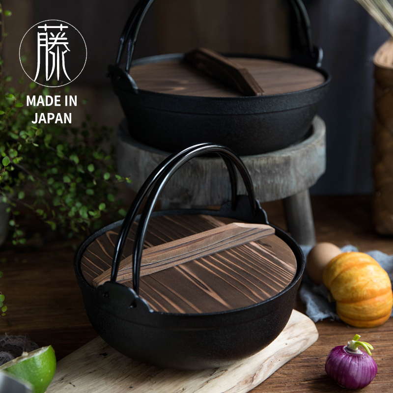 日本南部鐵器生鐵鍋壽喜鍋燉鍋