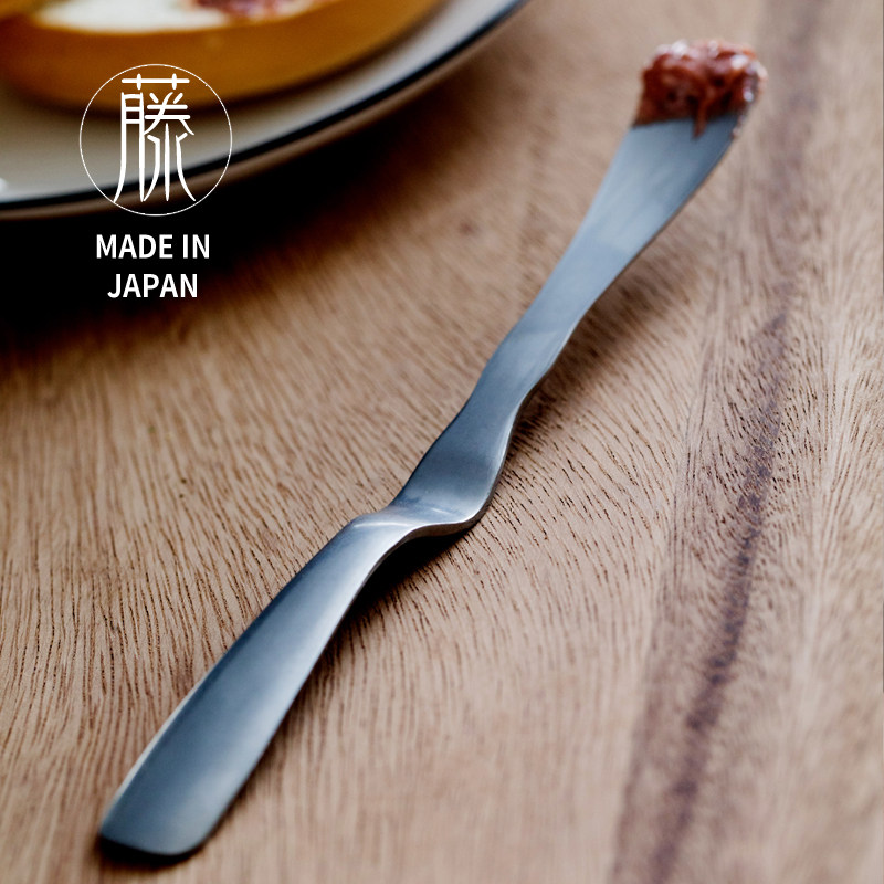 日本进口aux不锈钢搅拌勺咖啡勺果酱勺饮料果酒调羹包饺子多功能
