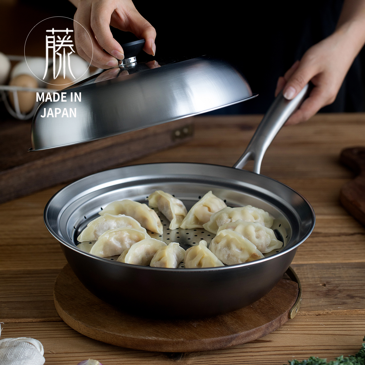 日本原装进口吉川不锈钢蒸格