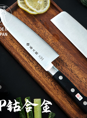 藤次郎日本制VG10菜刀厨刀切菜切肉刀F-502家用F-503三德刀F-808