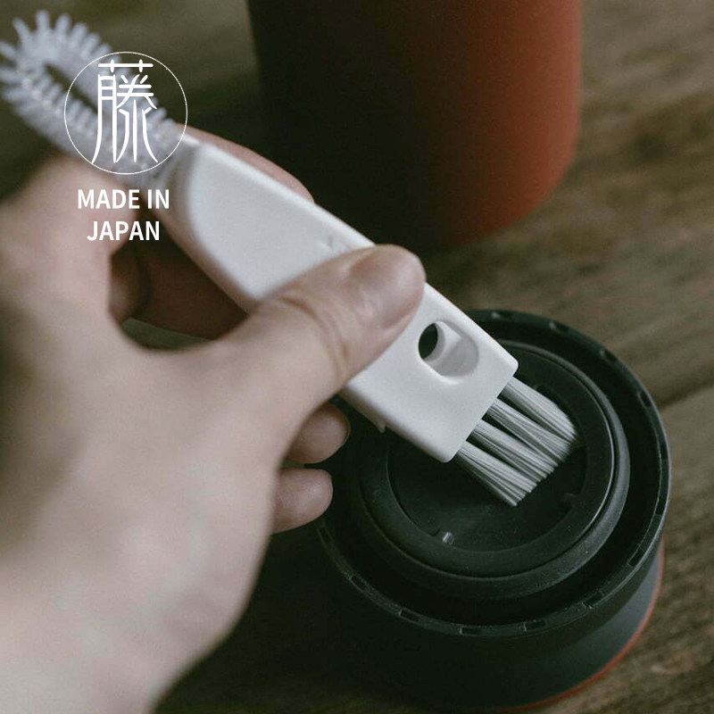 日本进口marna保温杯缝隙刷清洗刷洗杯子神器水壶清洁刷凹槽除尘