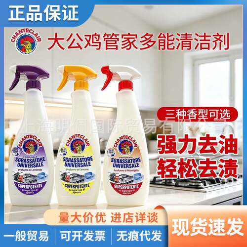严选/意大利大公鸡管家油污净